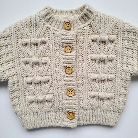 Rylee Cru Bobble Knit Cardigan - Picture 2 of 6